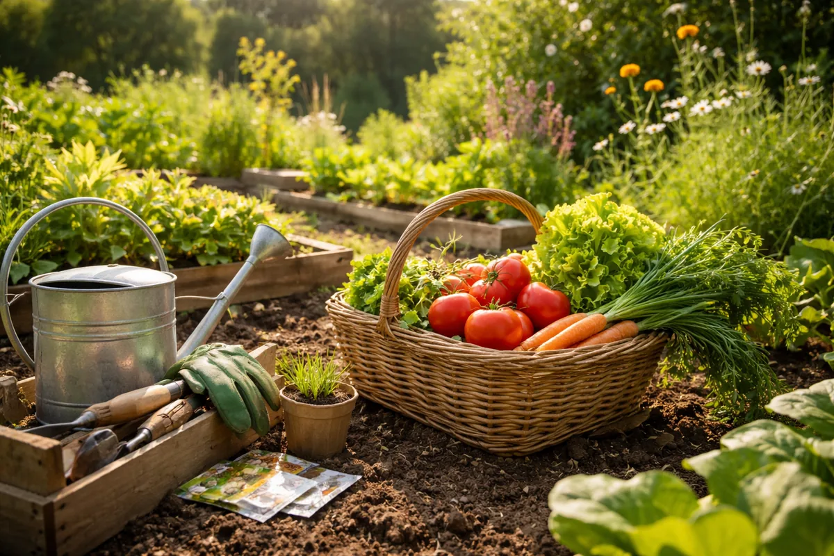 Les essentiels du jardinage biologique pour un espace naturel