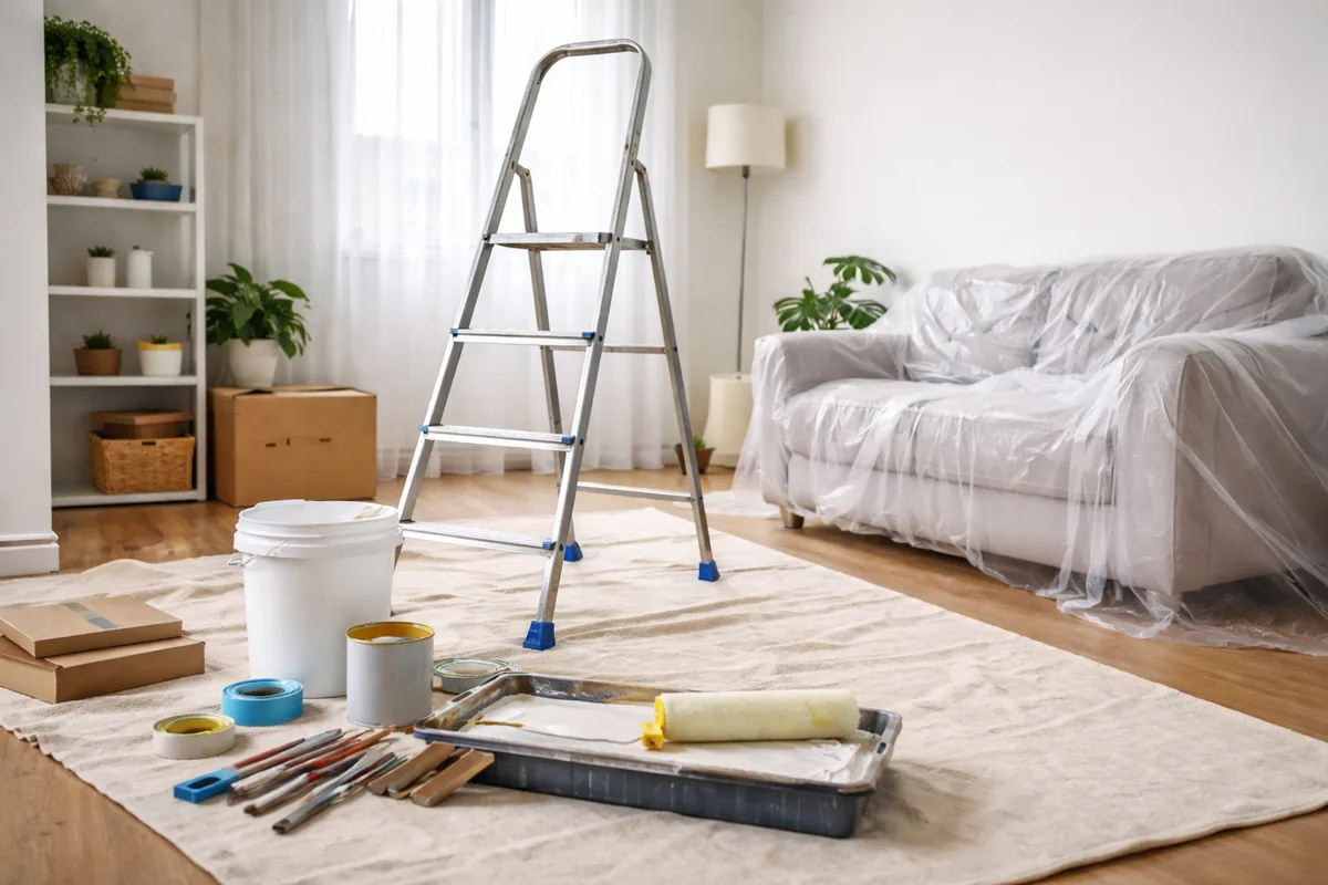 Les étapes essentielles pour préparer votre espace avant la peinture