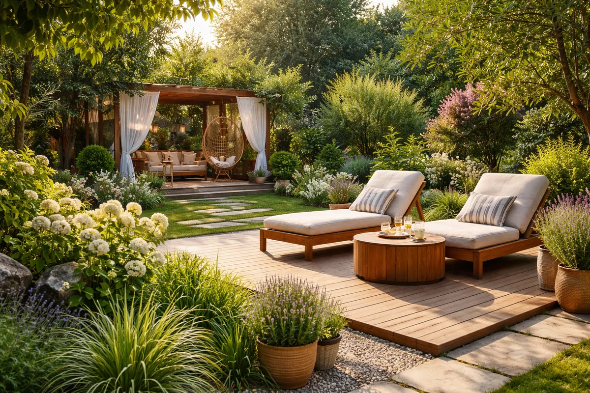 Optimiser votre jardin pour la détente et le bien-être