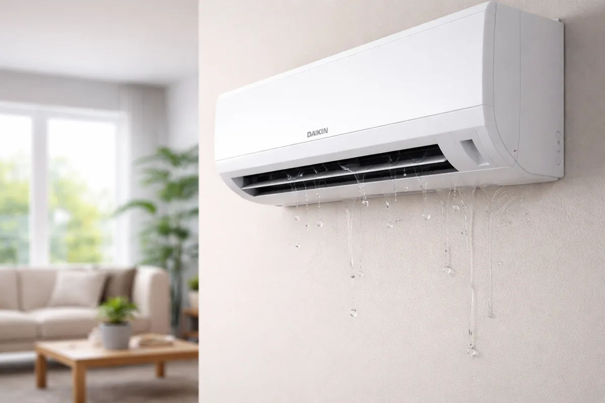 Pourquoi ma climatisation Daikin fuit-elle à l’intérieur de la maison ?