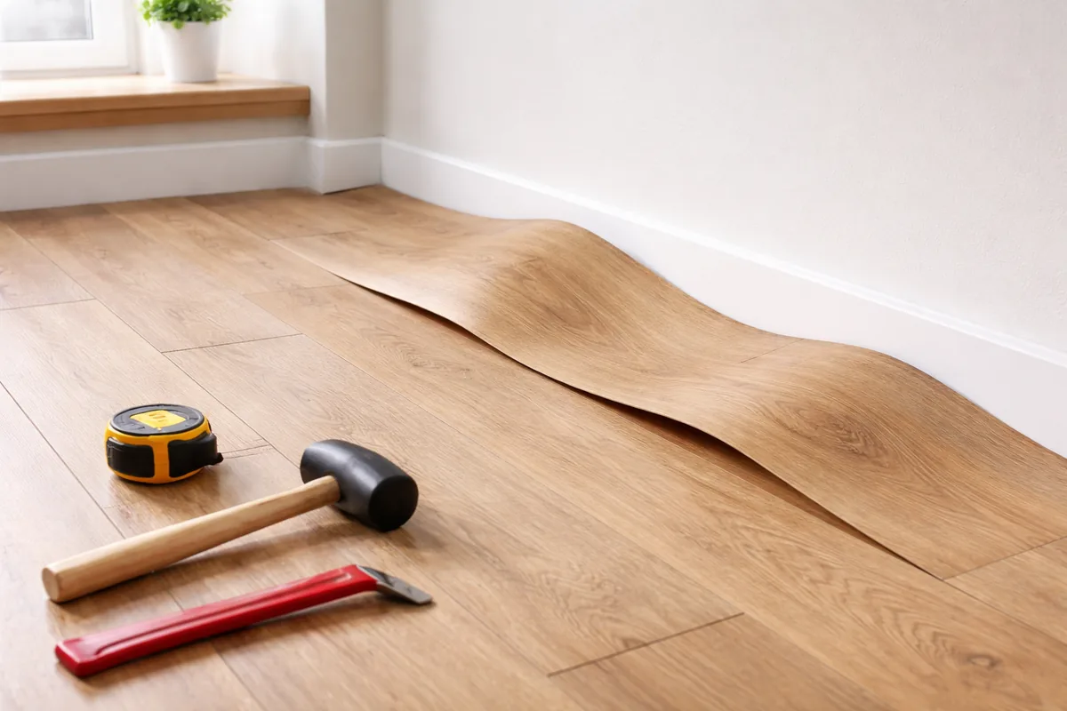 Pourquoi mon sol stratifié Gerflor gondole-t-il près des murs ?