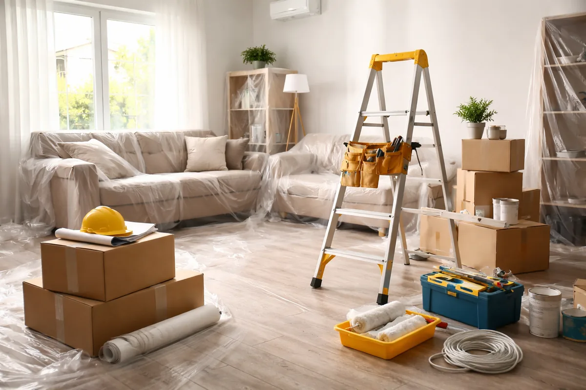 Comment préparer votre maison pour un chantier de travaux