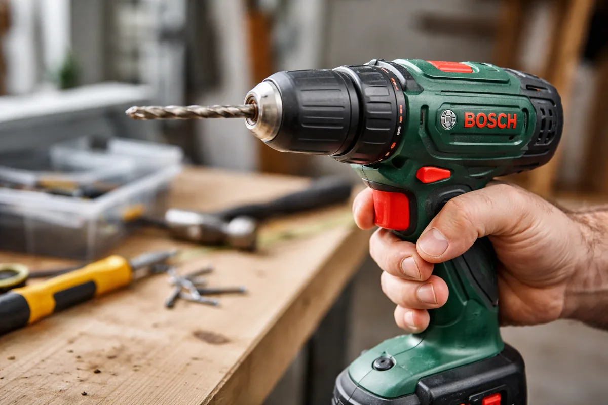 Que faire si une perceuse Bosch tourne mais ne perce plus ?