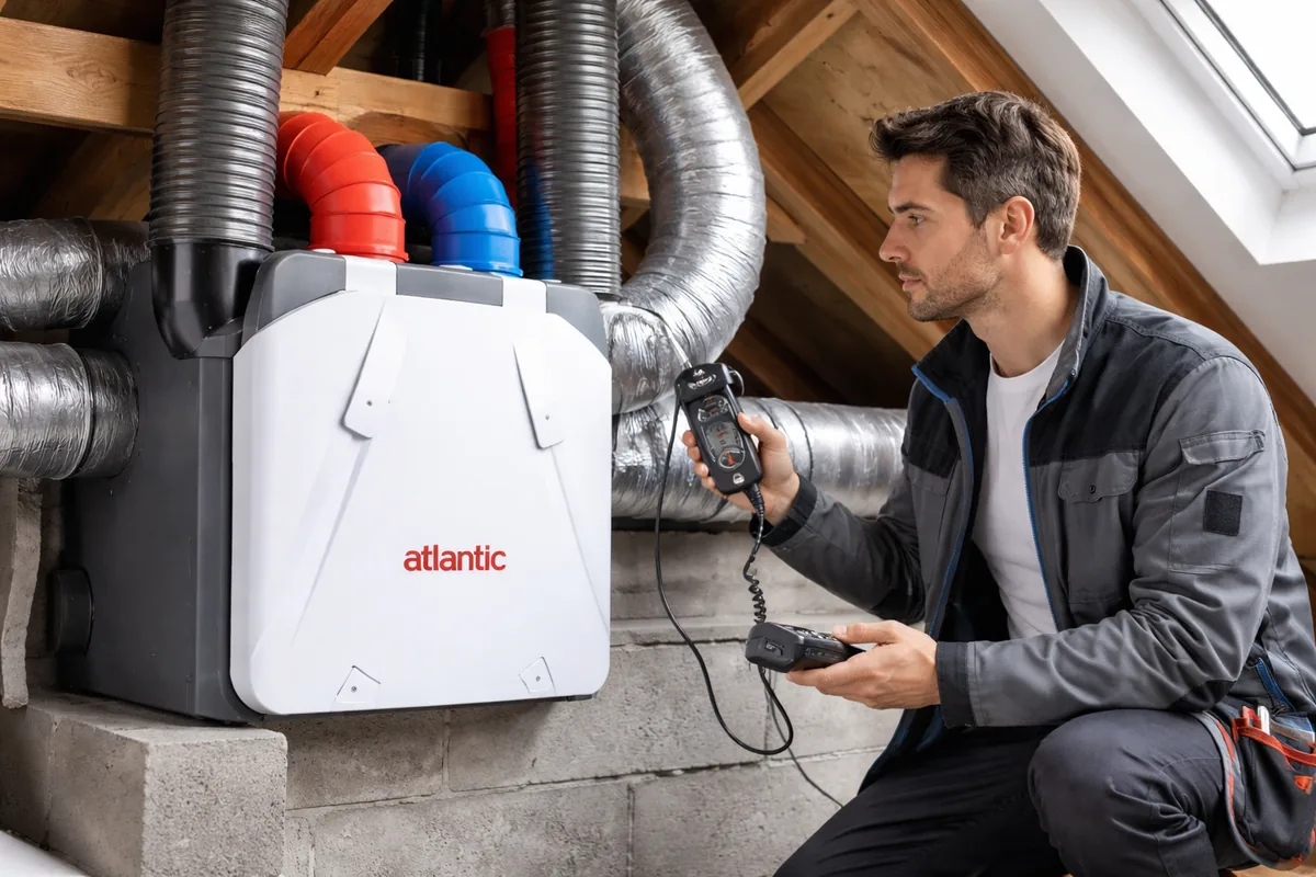 Comment résoudre un problème d’aspiration sur une VMC Atlantic ?