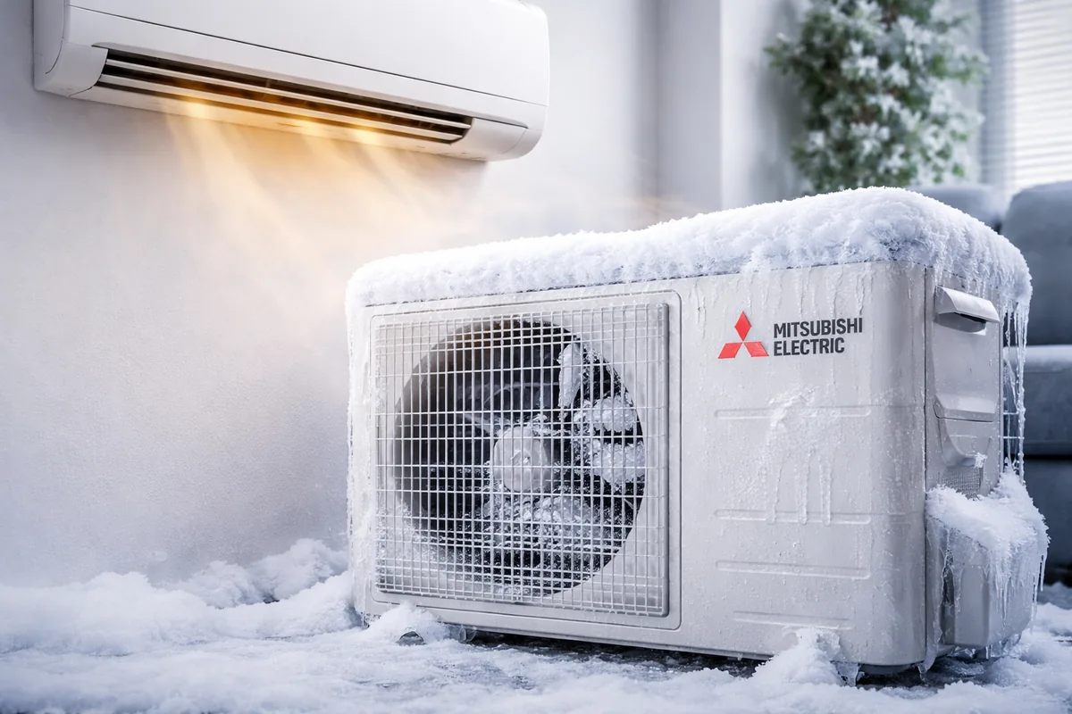 Comment fonctionne le mode dégivrage d'une climatisation Mitsubishi ?