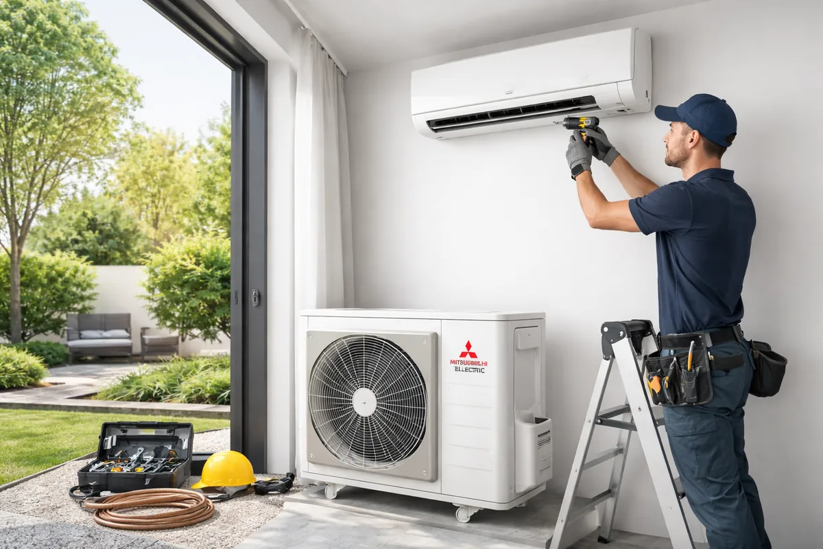 Comment installer une climatisation Mitsubishi ?