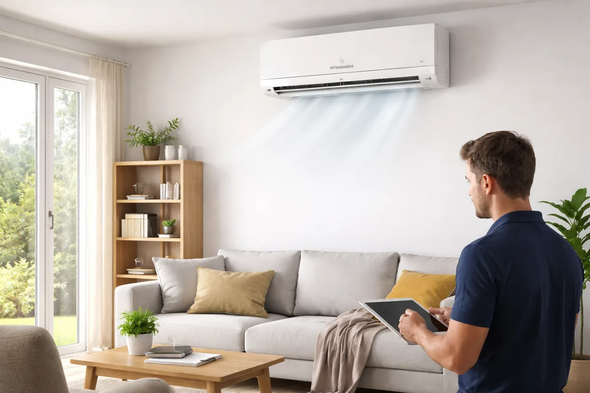 Comment fonctionne une climatisation Mitsubishi ?