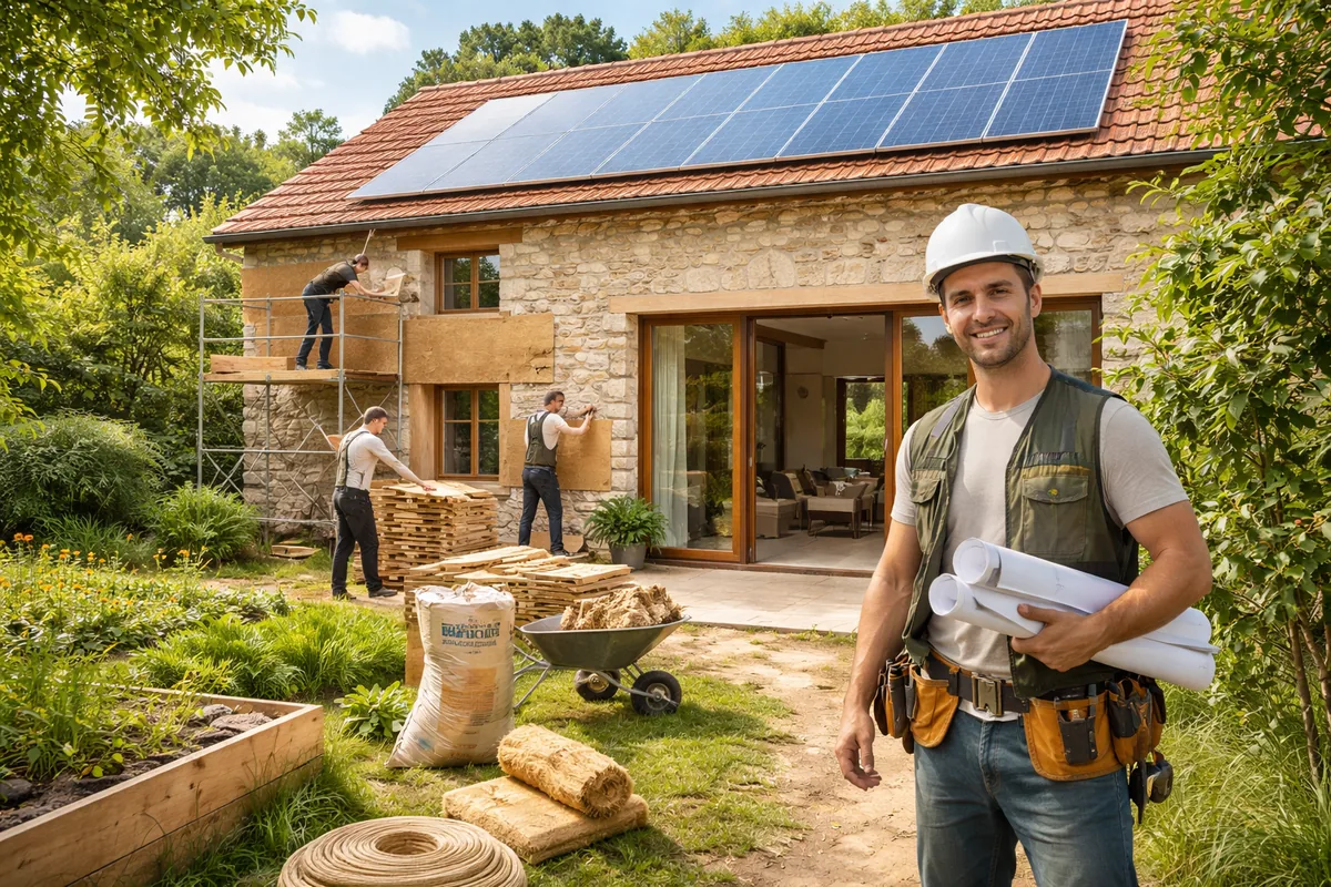 Comment réussir les travaux de rénovation écologique dans une maison ancienne